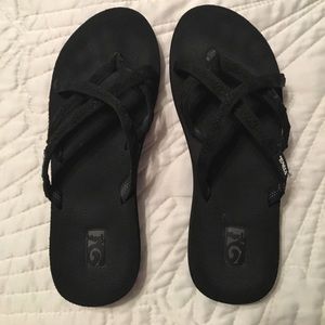 Teva black sandals