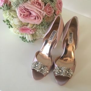 Badgley Mischka wedding shoes
