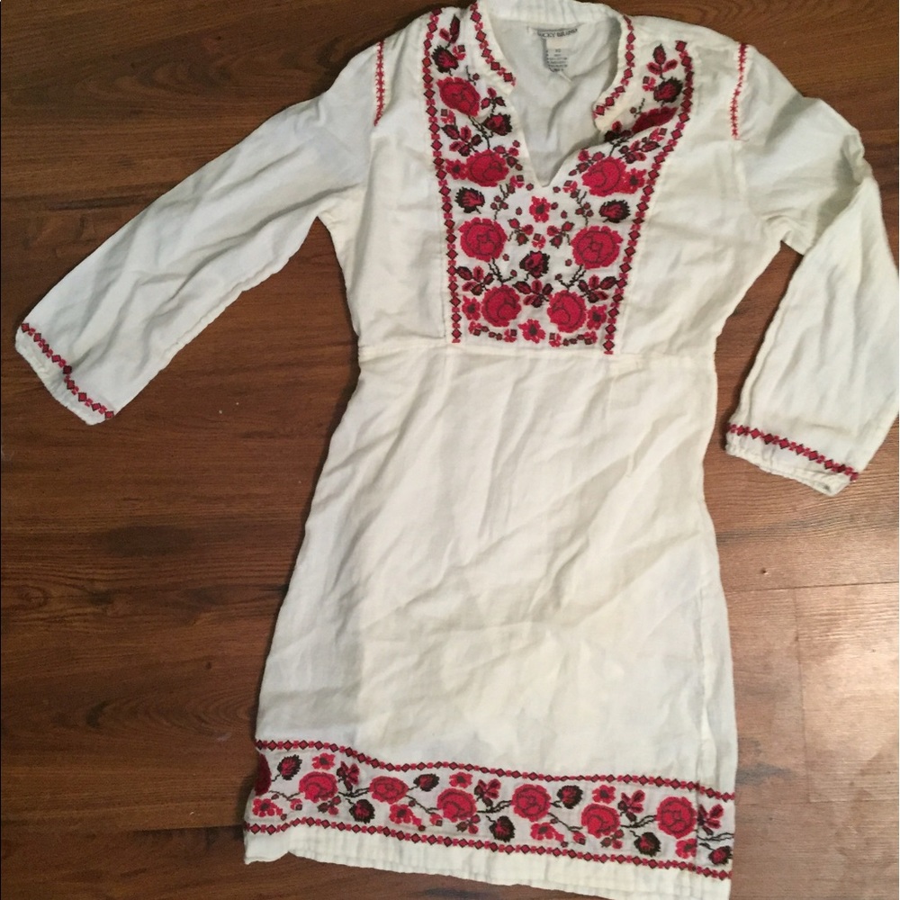 Lucky Brand Boho Floral Dress XS