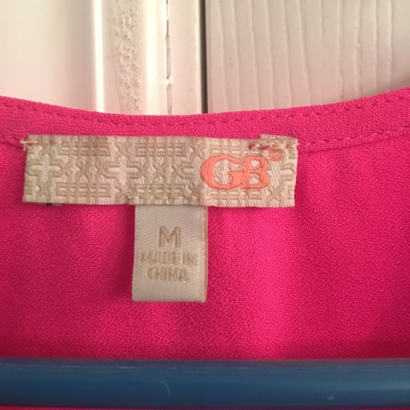 Hot Pink Blouse - Picture 2 of 4