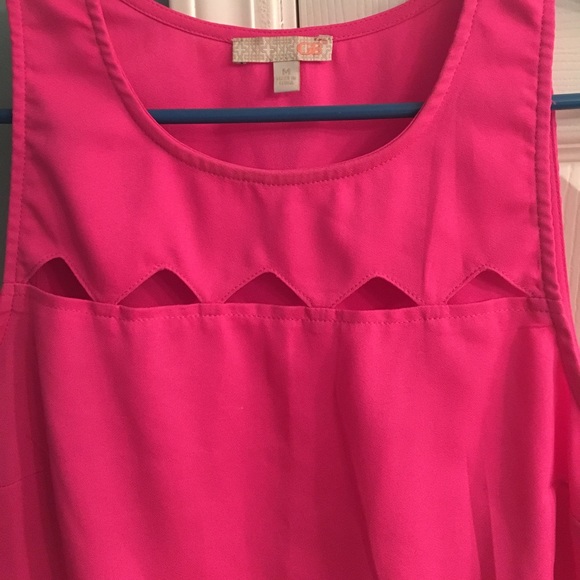 Hot Pink Blouse - Picture 3 of 4