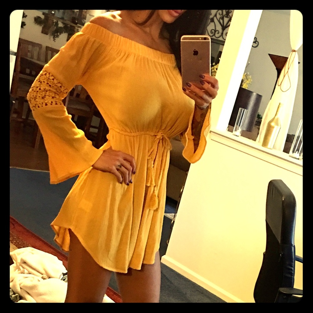 Off Shoulder Spring/Summer Dress