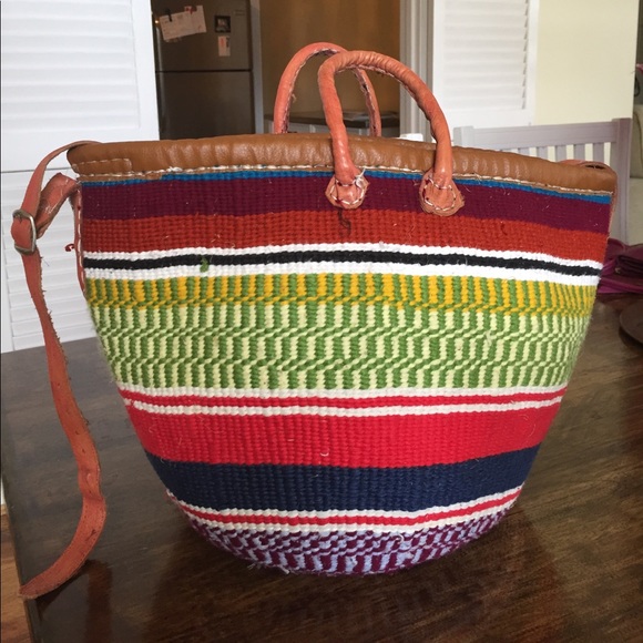 Bags Authentic Kenyan Woven Bag Poshmark