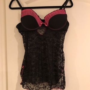 NWOT Lingerie Lace Baby Doll