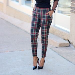 PRELOVED J Crew Martie Plaid Pants