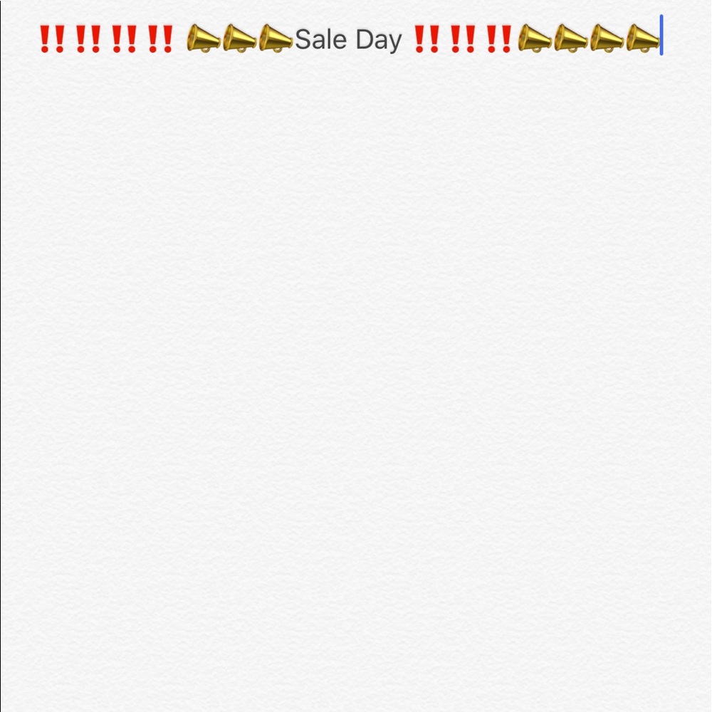 Sale day