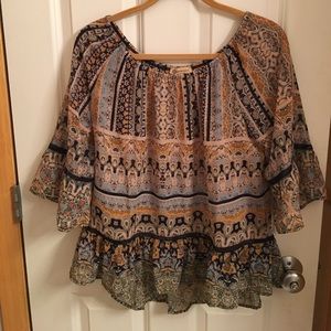Bohemian top by Democracy size small