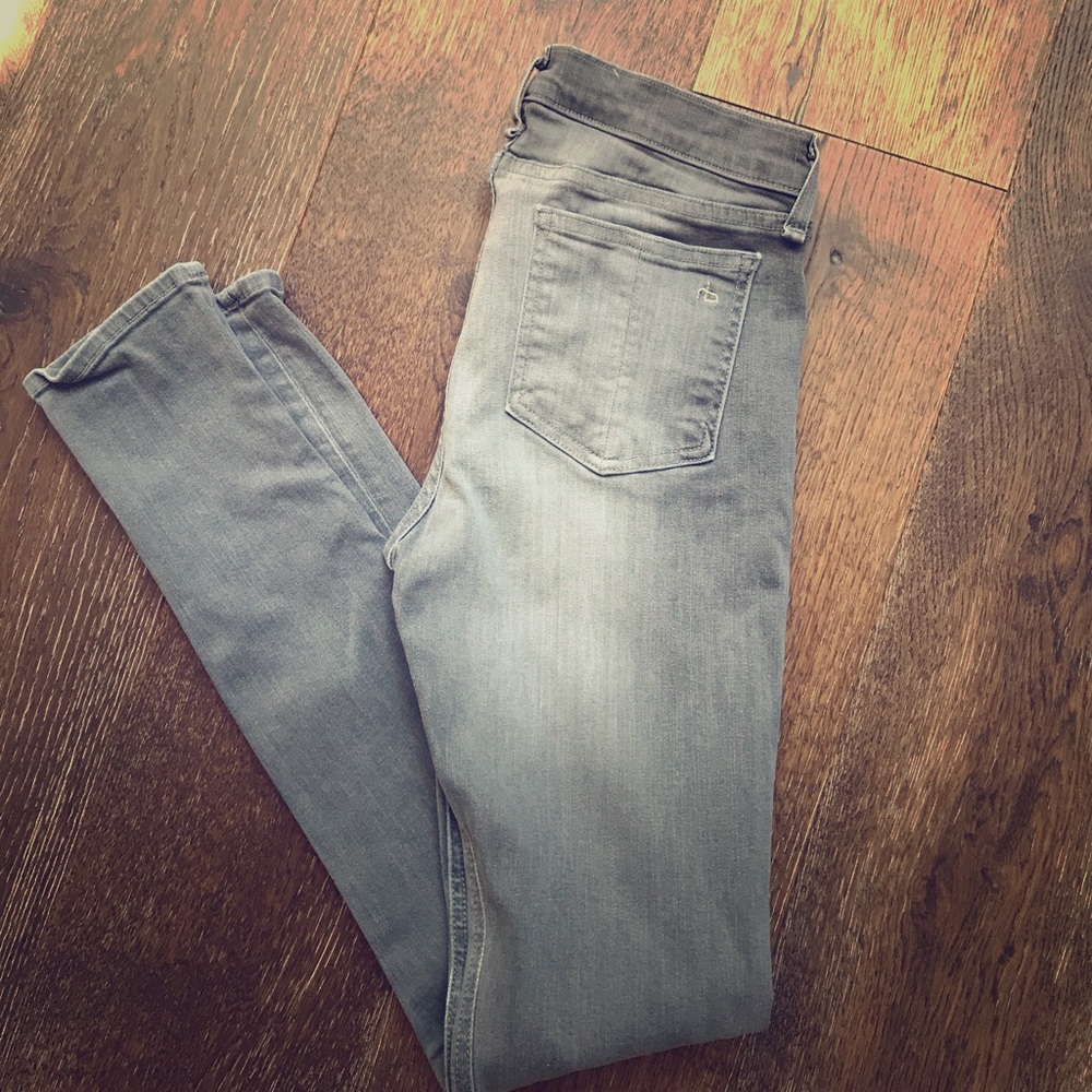Rag & Bone. Gray skinny jeans like new