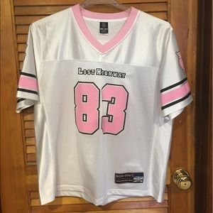 NWOT BON JOVI FOOTBALL JERSEY