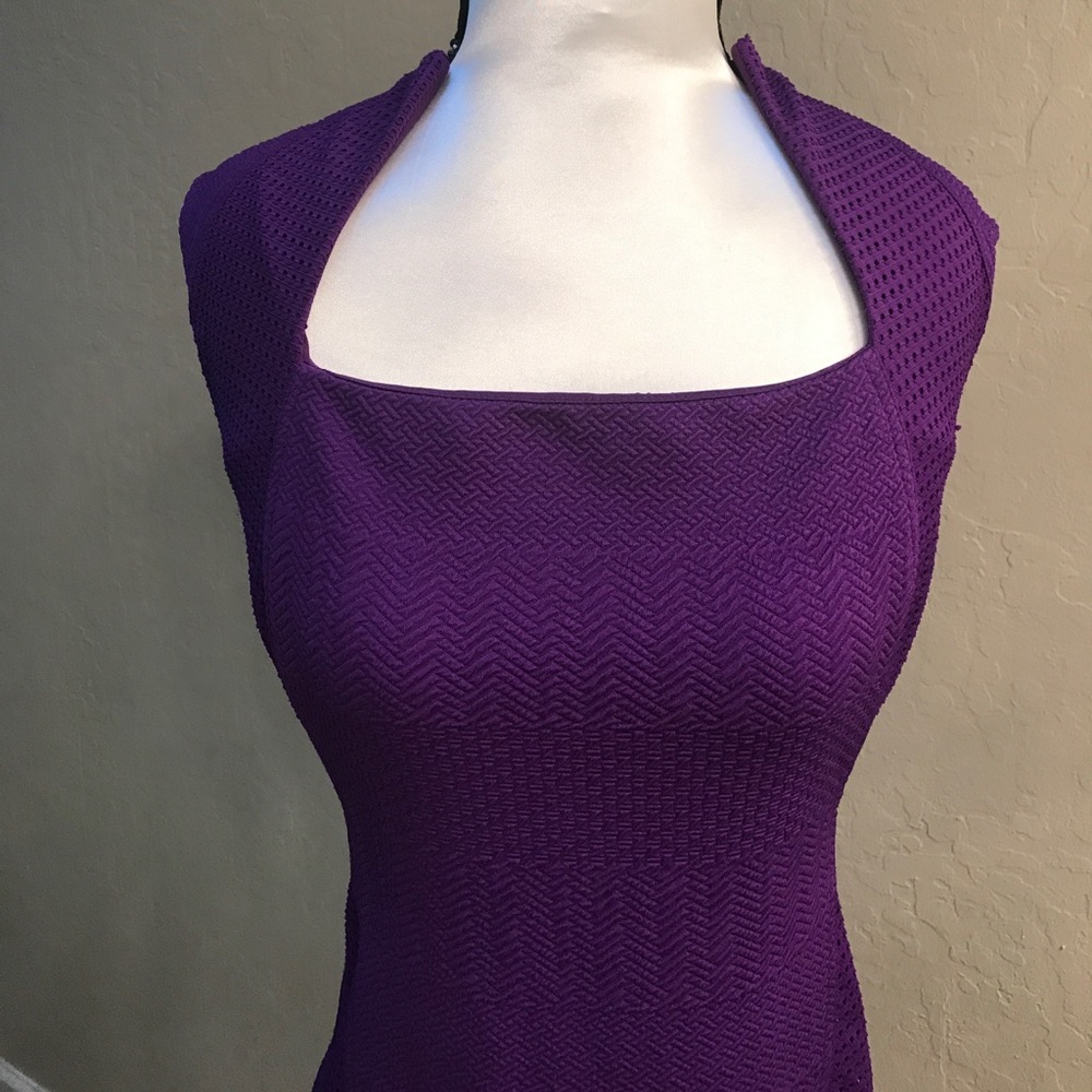 Purple dress