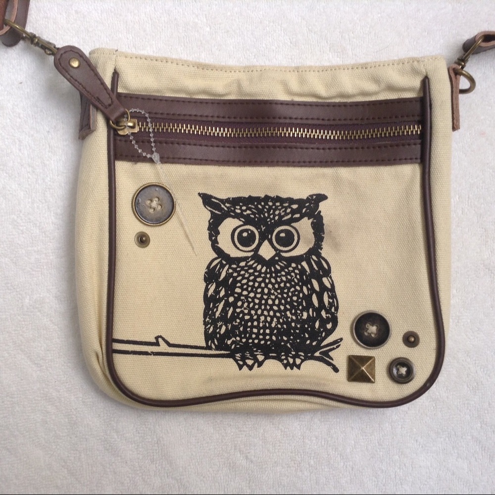 Glam naturale messenger cross body mini bag