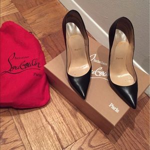 Christian Louboutin Black Stiletto Pumps
