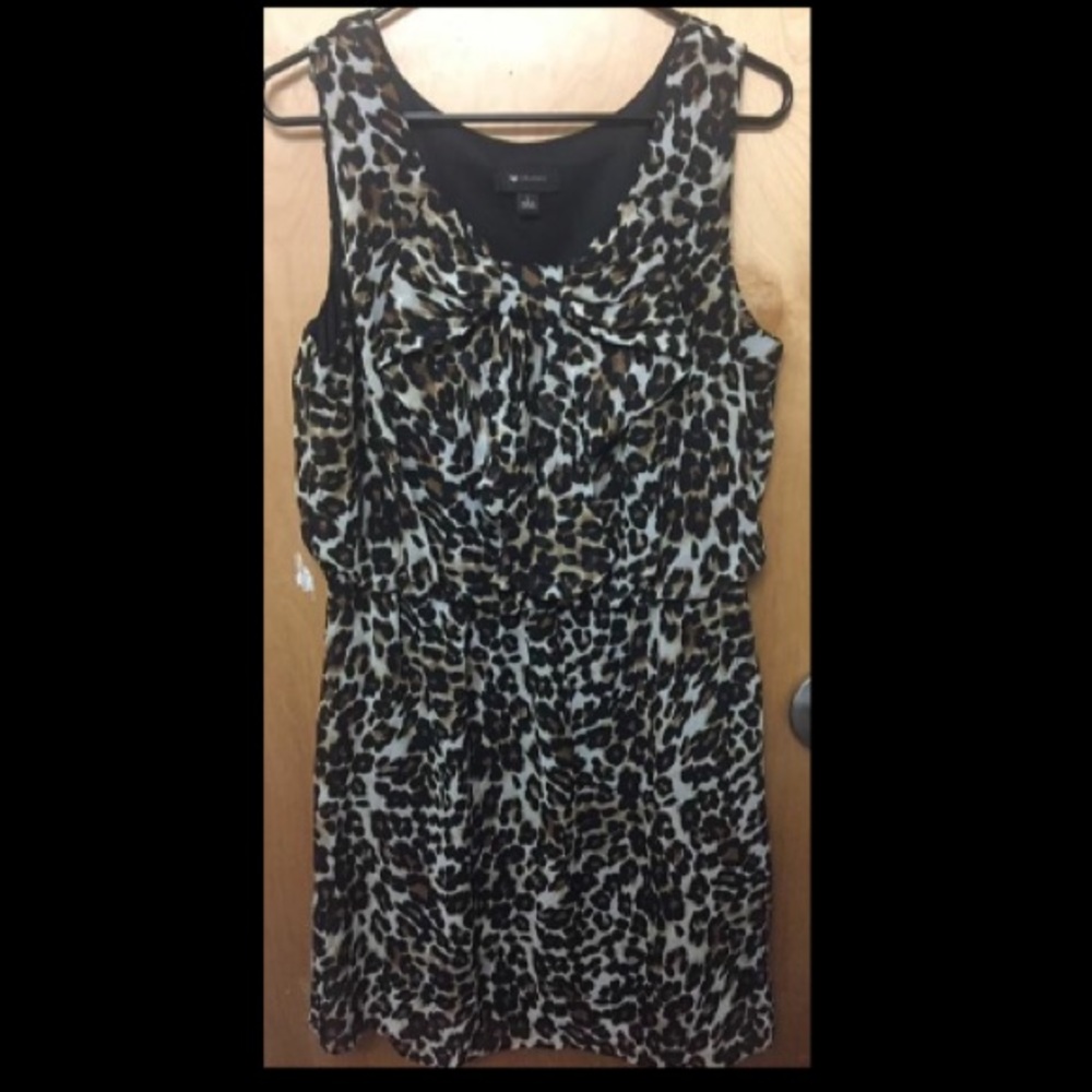 Cheetah Print Dress
