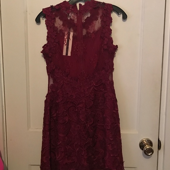 Topshop NWT Lace Short Prom Party Dress 4 - Picture 4 of 4