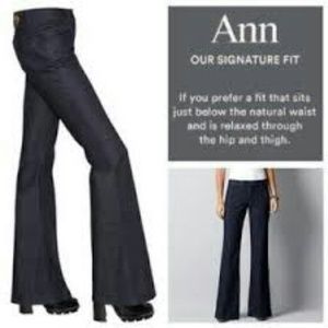 Dark wash denim suit