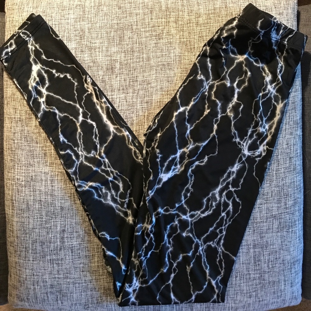 See You Monday Lightning Bolt Leggings