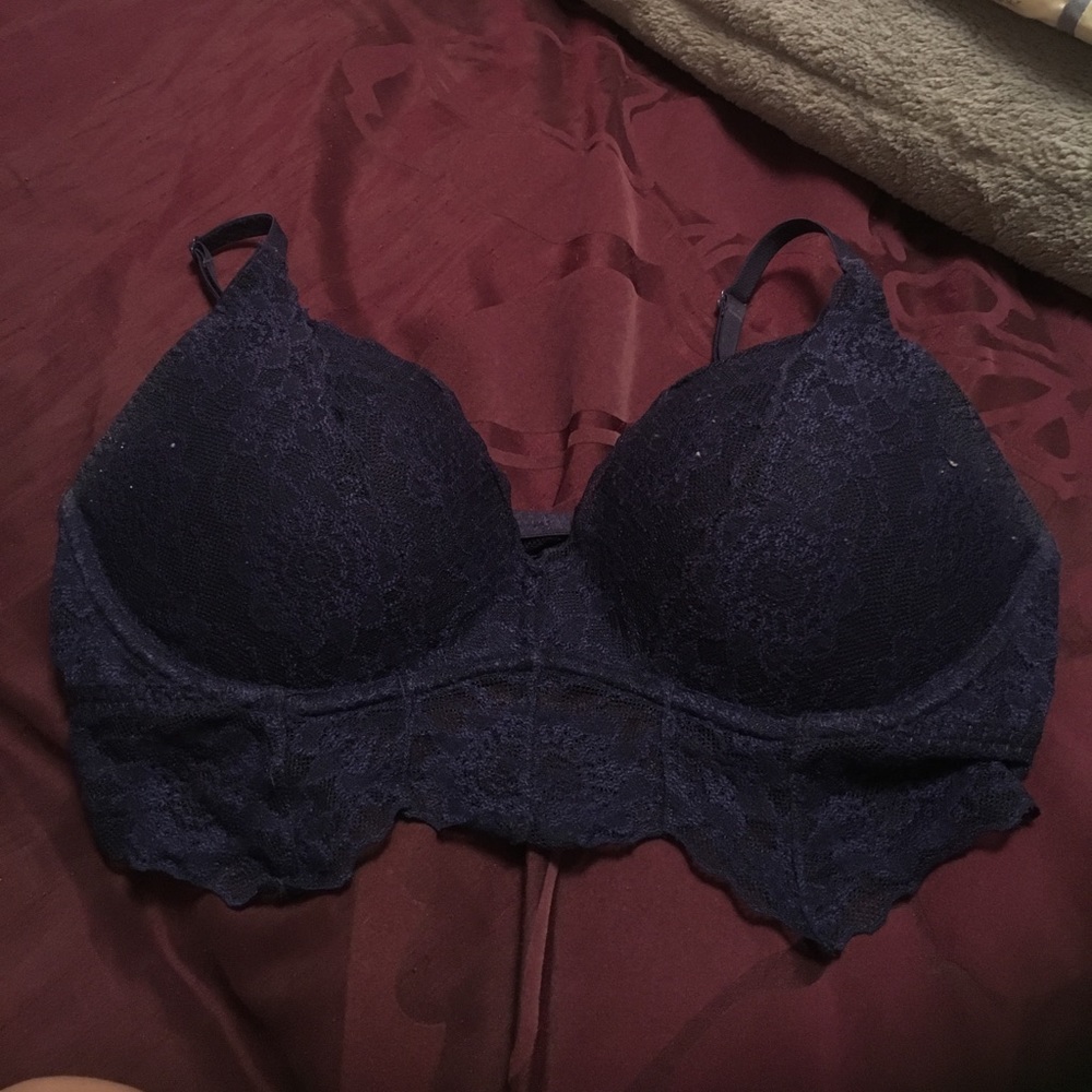 Pink Victoria's Secret pink lace bralette