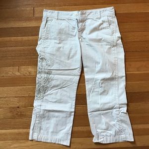 Lucky Brand wide leg capris