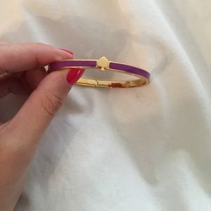 Purple dainty Kate Spade bracelet