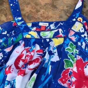 Strappy hinge tank top