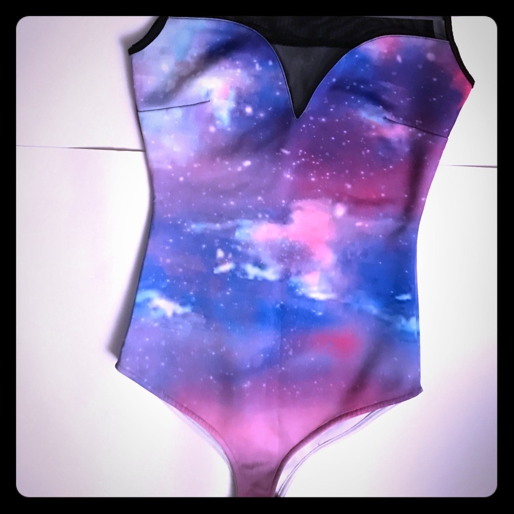 Galaxy Bodysuit, Sz Small