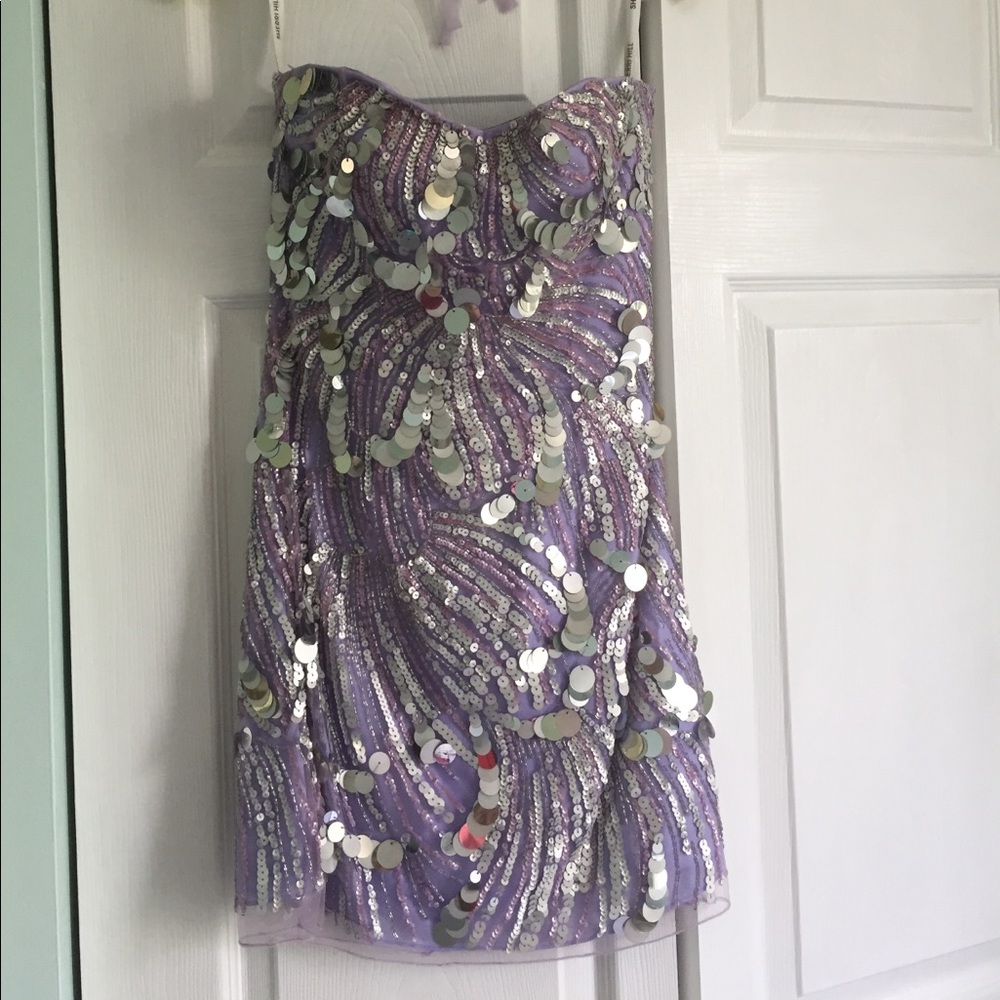 💎Lilac Short Prom Dress💎