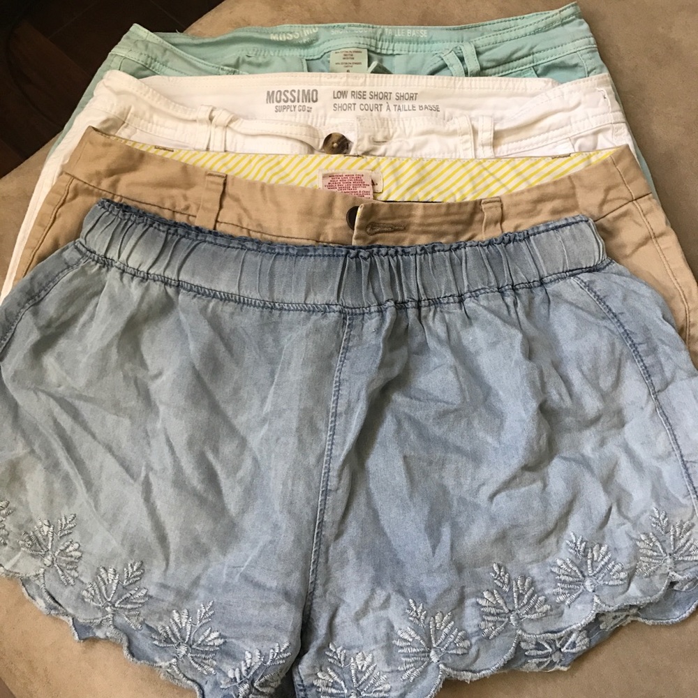 Set of 4 shorts