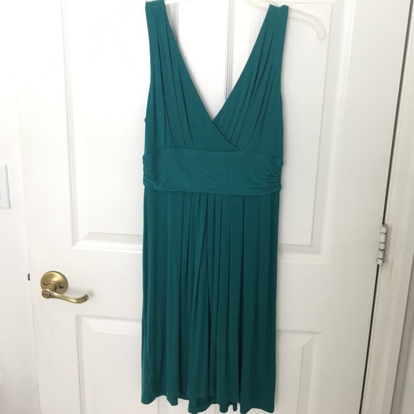 LOFT Turquoise Dress - Picture 2 of 2