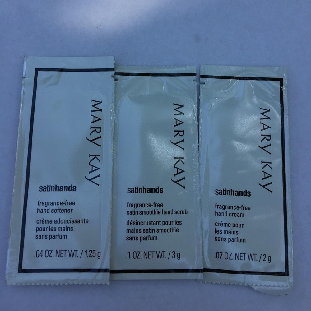 *FREE* satin hands sampler kit