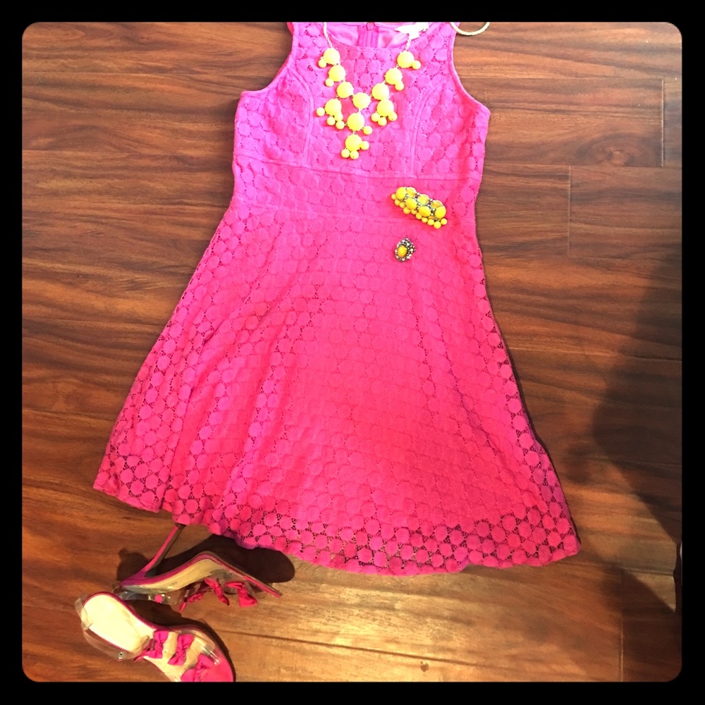 Pink Summer Dress, So Cute!