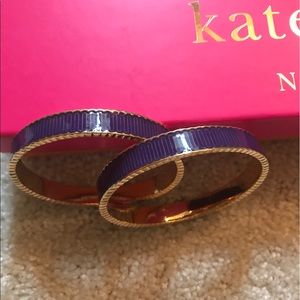 TWO Kate Spade bangle bracelets