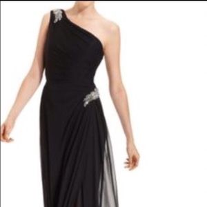 Formal women's black dress