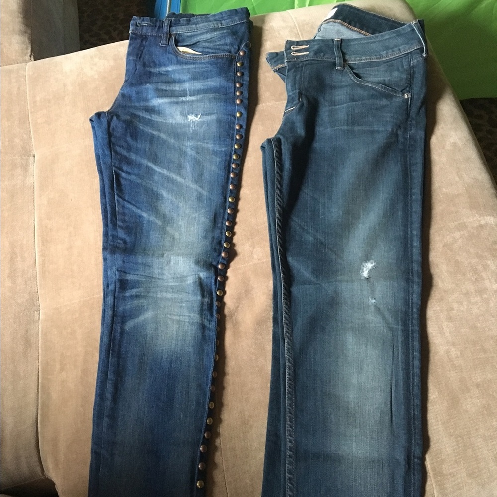 Women's Hudson jeans and Blank
