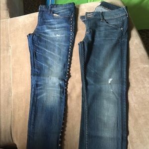 Women's Hudson jeans and Blank