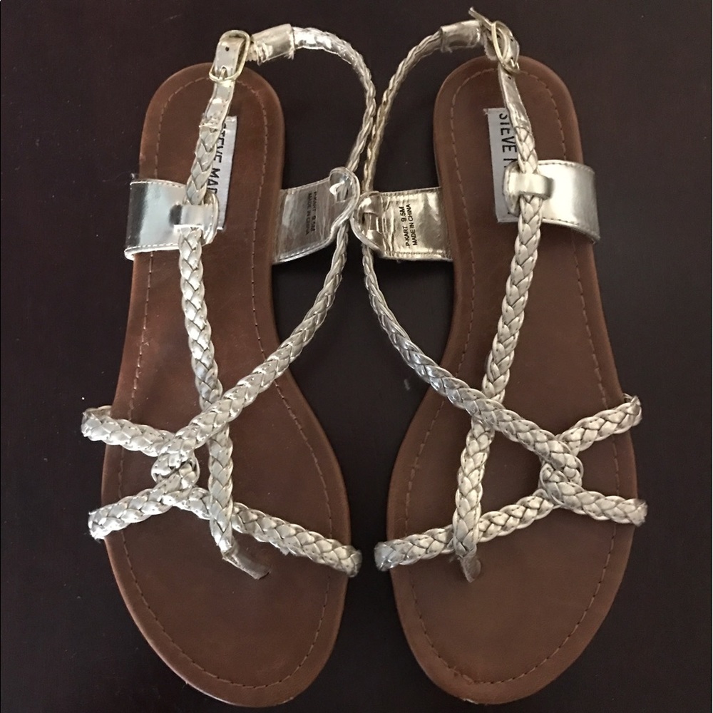 Golden Steve Madden Sandals
