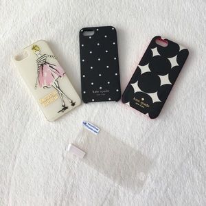 Collection of 3 Kate spade IPhone 5/5s Cases