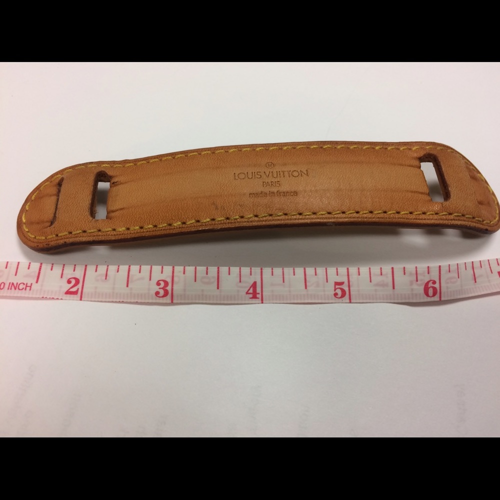 Louis Vuitton auth vachetta shoulder strap pad