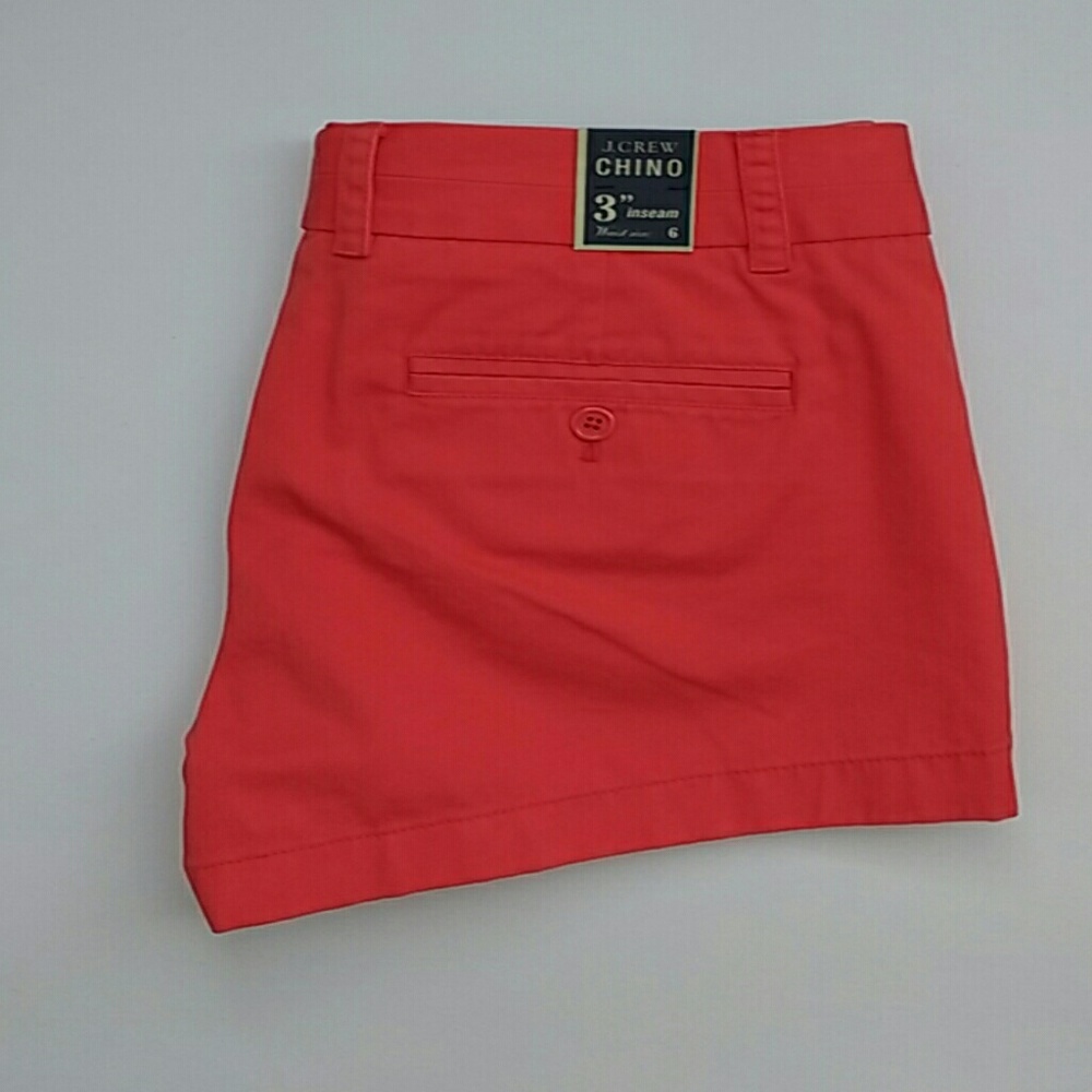 J. Crew Chino shorts with 3" inseam