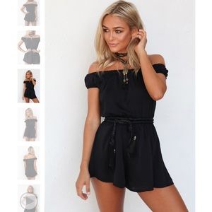 SABO SKIRT Off The Shoulder Romper