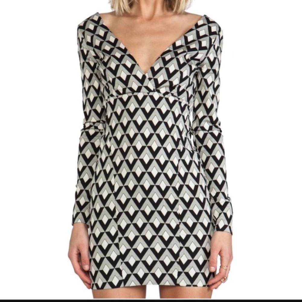 AGAIN GEO dress