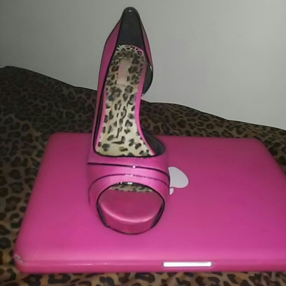 QIPID HOT PINK STILETTOS/ SIZE 8.5 - Picture 4 of 4