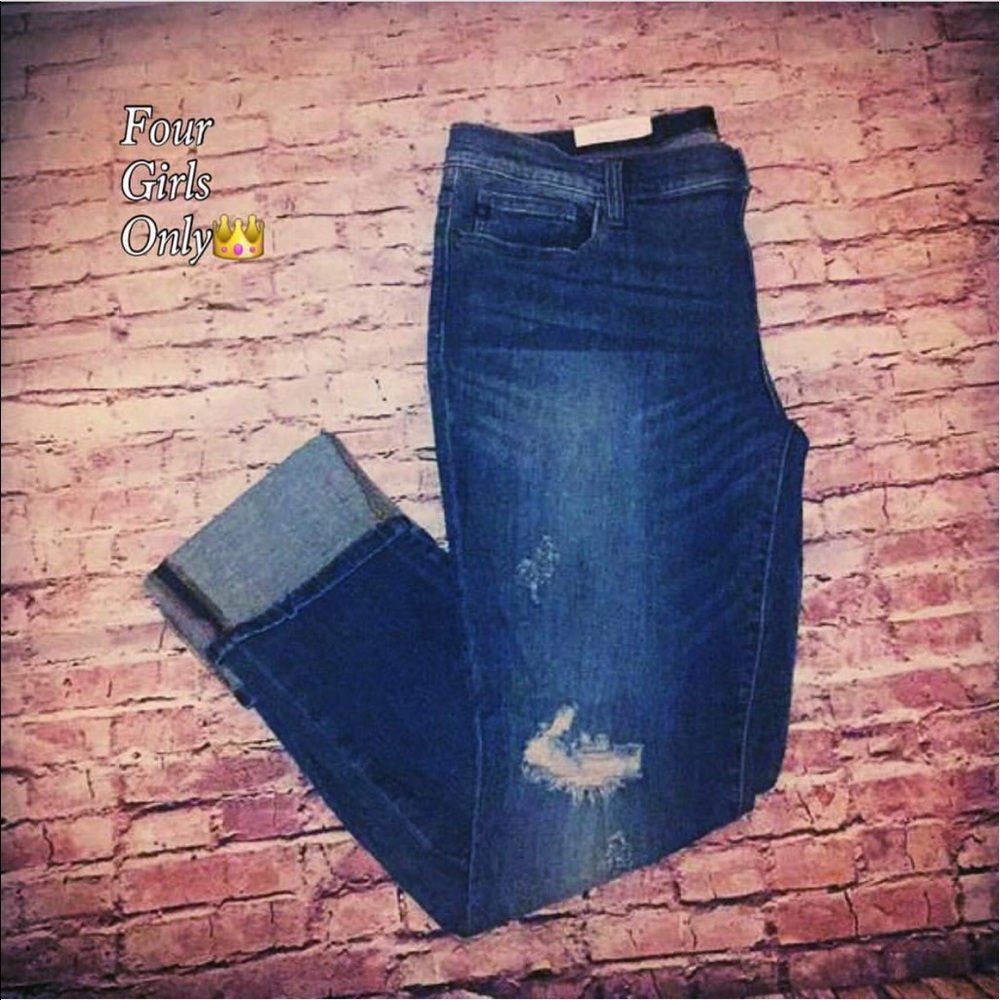 Judy Blue Cuffed Jeans