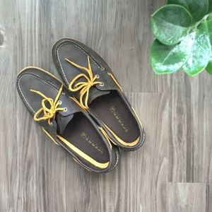 Sperry Men's Brown Leather Boat Shoe