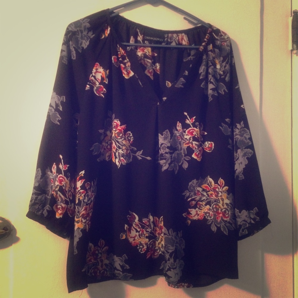 Cynthia Rowley blouse size L