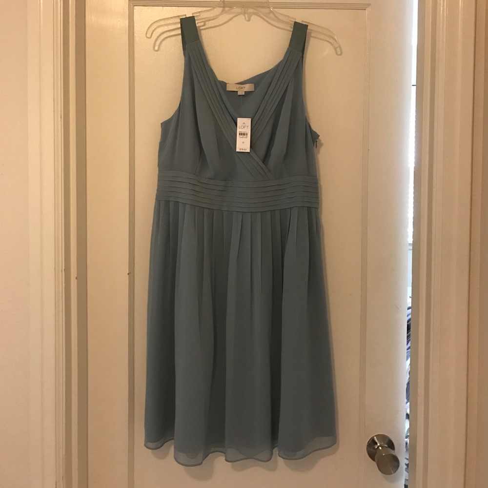 Grey(ish) Ann Taylor Dress
