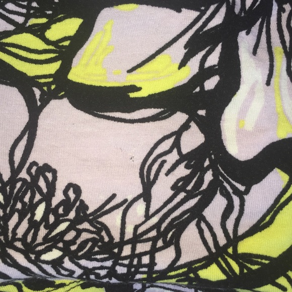 River Island Floral Crop Top Open Back - Picture 2 of 4