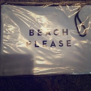 Milly zip up cosmetic bag