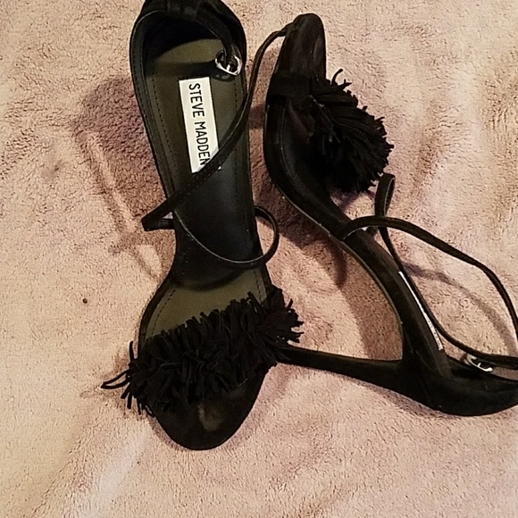 SEXY SUEDE STEVE MADDEN PLATFORMS - Picture 3 of 3