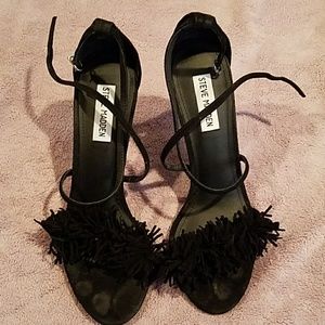 SEXY SUEDE STEVE MADDEN PLATFORMS