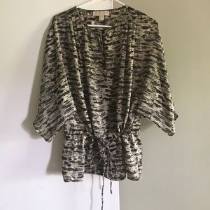 Michael Kors silk feel top珞 Michael Kors silk feel top珞